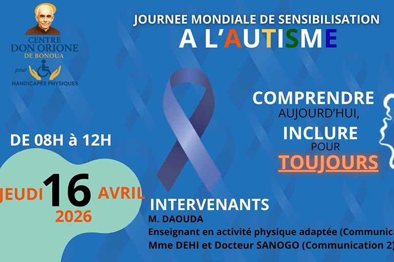 Journée Mondiale de sensibilisation à l&rsquo;Autisme